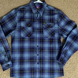 Flannel Bunker “Hustle and Flo” mens small flannel
